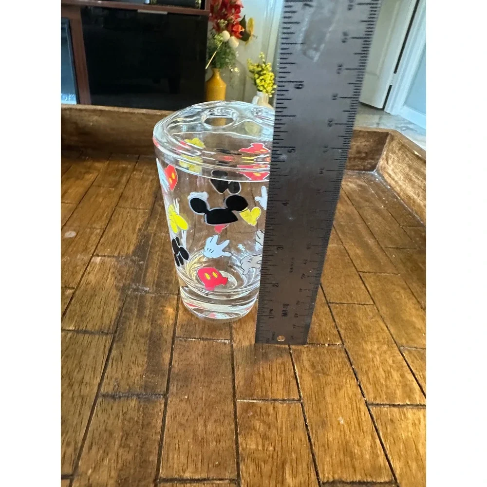 Disney Mickey Mouse Toothbrush Holder Clear Bathroom Accessory 4 Slot